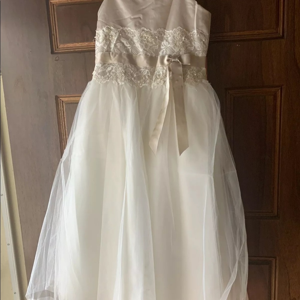 Flower girl dress. Brand new. Tried on once.